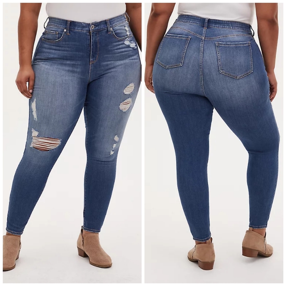 TORRID SKY HIGH SKINNY JEAN SIZE 20R